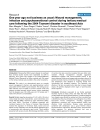 Báo cáo khoa học Effect of the medical emergency team on long term mortality following major surgery