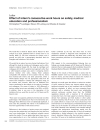 Báo cáo khoa học Effect of intern s consecutive work hours on safety medical education and professionalism