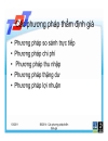 Các phương pháp thẩm định giá