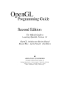 OpenGL Programming Guide Second Edition