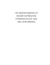 The microeconomics of income distribution dynamics in east asia and latin america