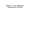 Make Your Mission Statement Work