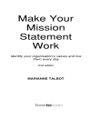 Make Your Mission Statement Work