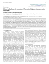 Báo cáo y học Effect of antibodies on the expression of Plasmodium falciparum circumsporozoite protein gene