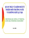 Quan trắc và kiểm soát ô nhiễm môi trường nước và không khí lục địa