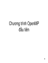 Lập trình song song với OpenMP