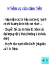 Nhiệm vụ của cảm biến