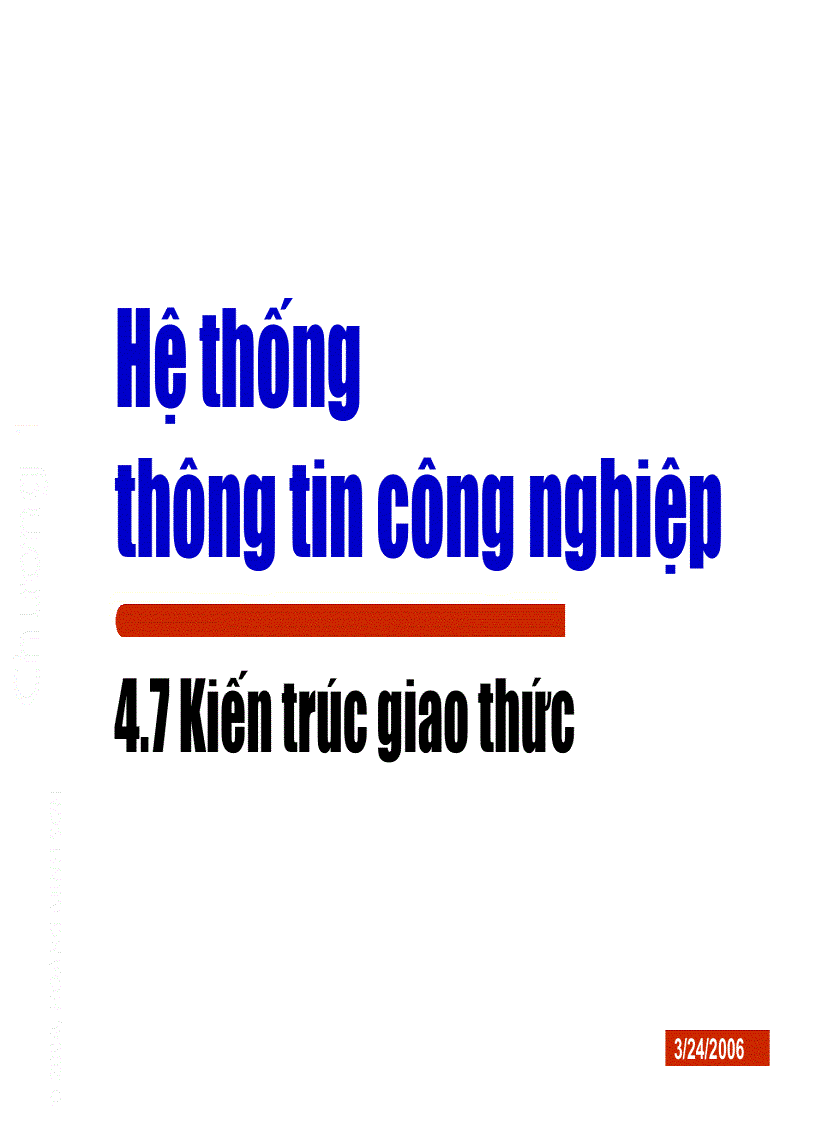 Kiến trúc giao thức