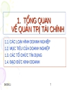 Quản trị tài chính doanh nghiệp