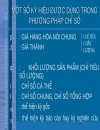 Chỉ số chỉ số thời gian 1