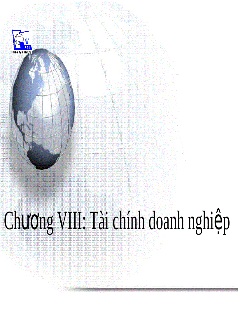 Tài chính doanh nghiệp