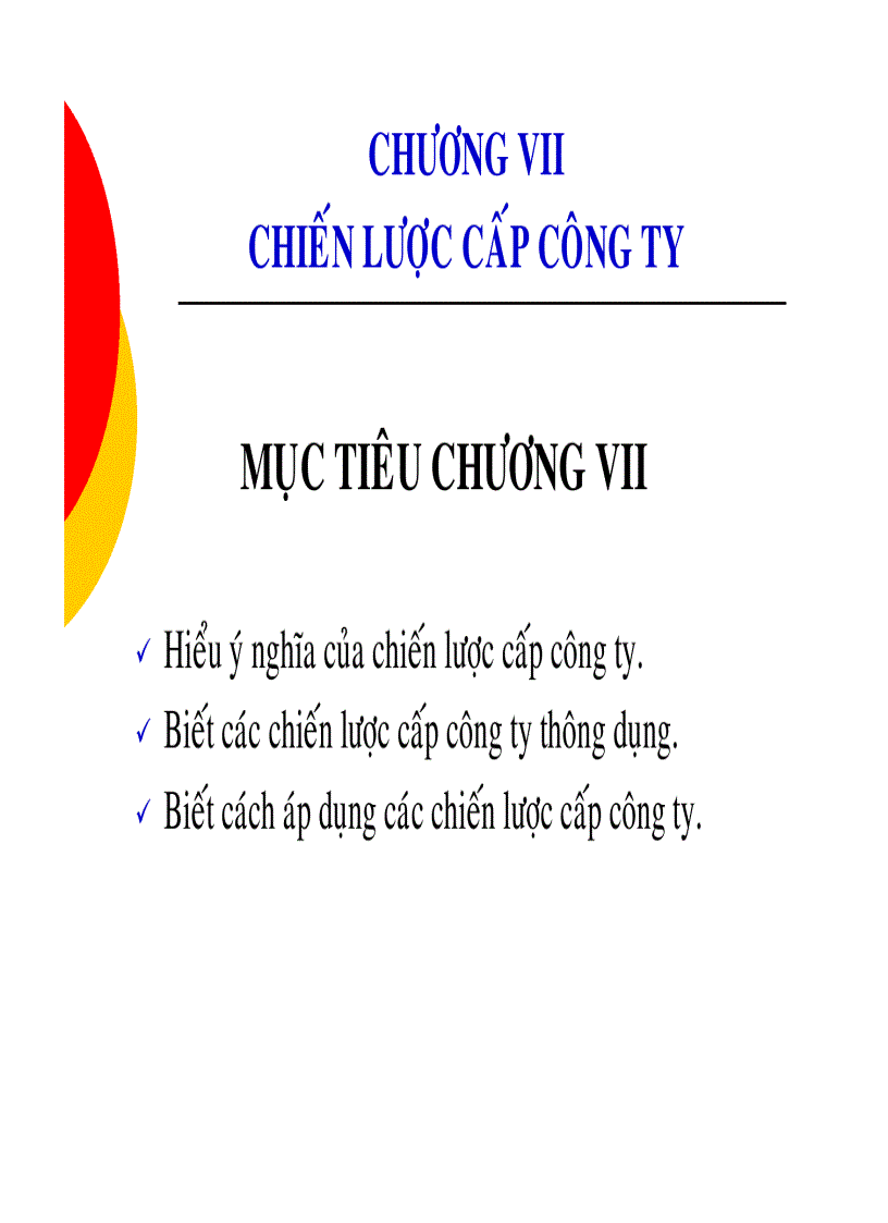 Chiến lược cấp công ty