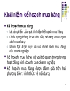 Quản trị tác nghiệp mua hàng của doanh nghiệp thương mại