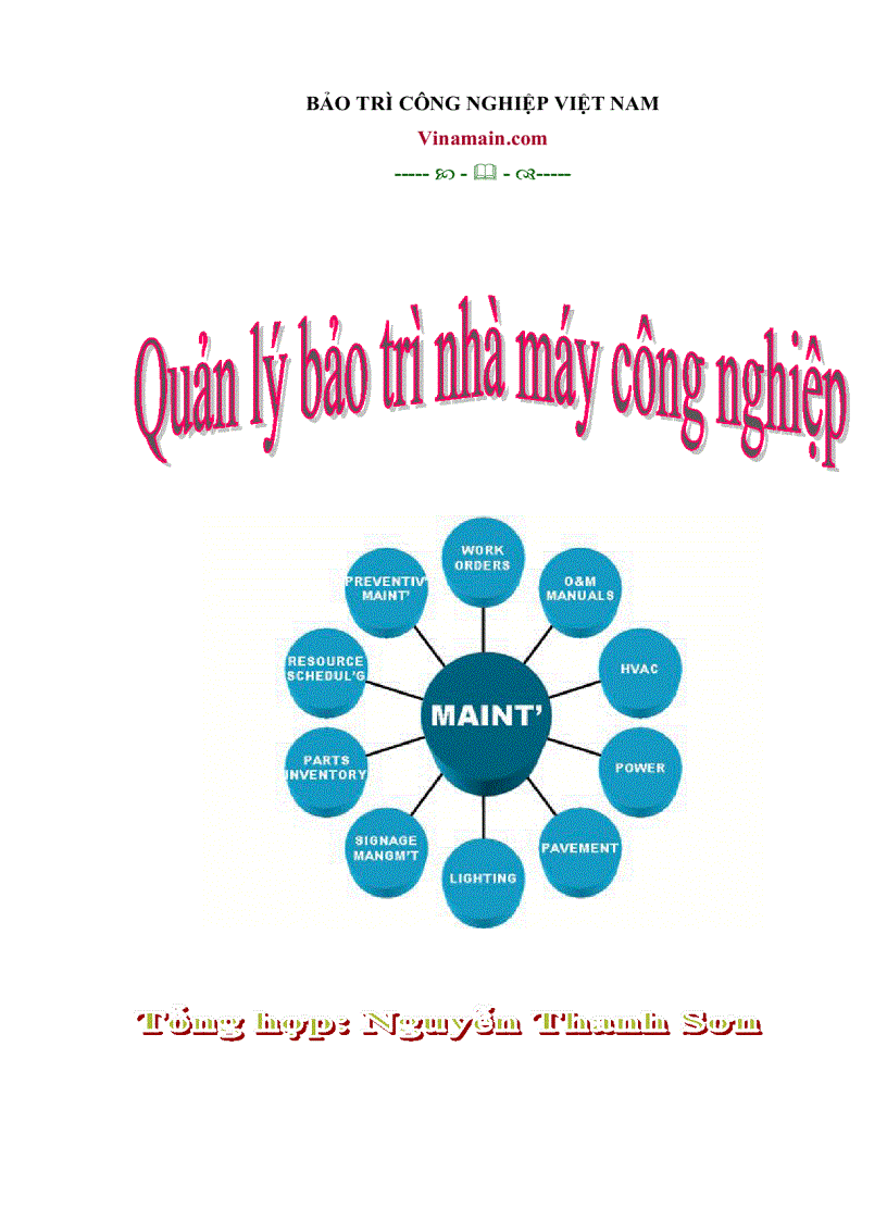 Quản lý bảo trì nhà máy công nghiệp