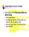 Quản lý chất lượng