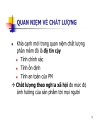 Quản lý chất lượng