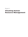 Human resource management Ethics and employment