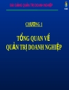 Bài giảng quản trị doanh nghiệp 1