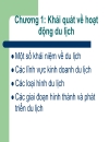 Tổng quan du lịch và lưu trú du lịch