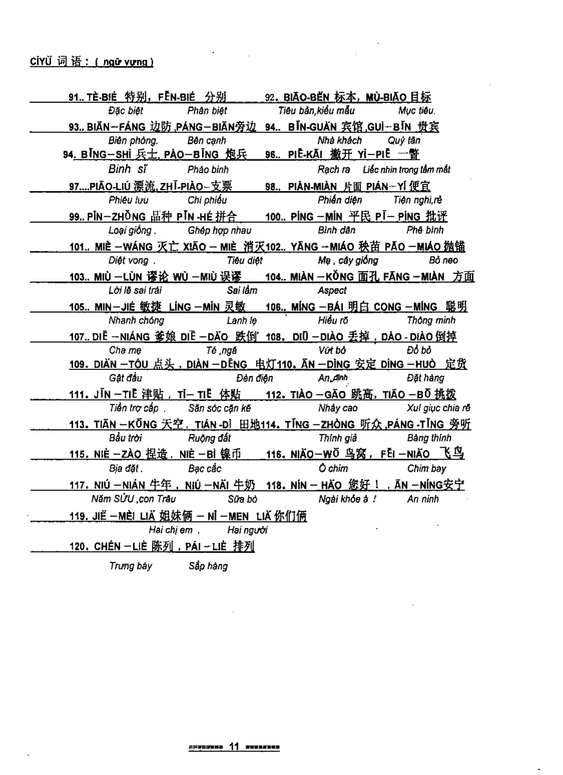 Tự học tiếng bắc kinh 1