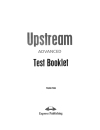 Upsteam advanced test booklet