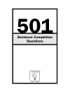 501 Sentence Completion Questions