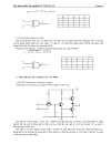Khảo sát cổng logic và flip flop