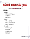 Kỹ thuật Audio