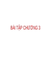 Bài tập chương 1