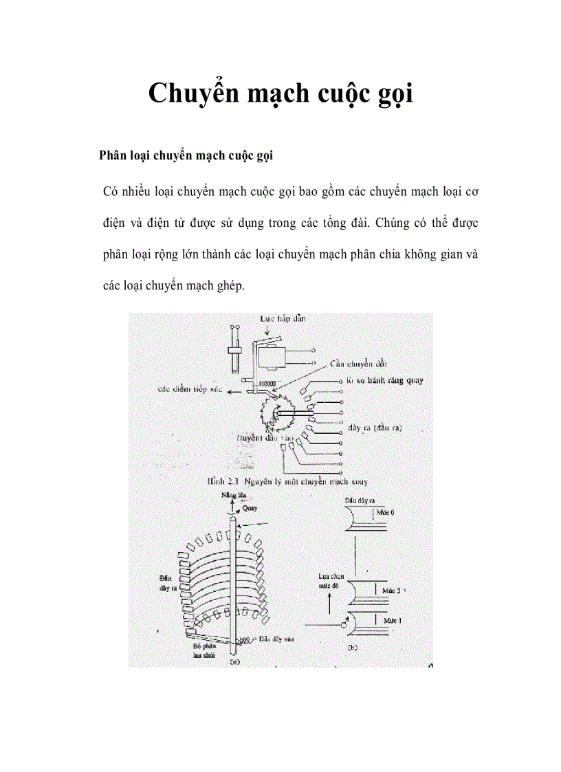 Chuyển mạch cuộc gọi