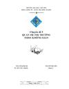 Chuyên đề 5 Quan hệ thị trường theo không gian