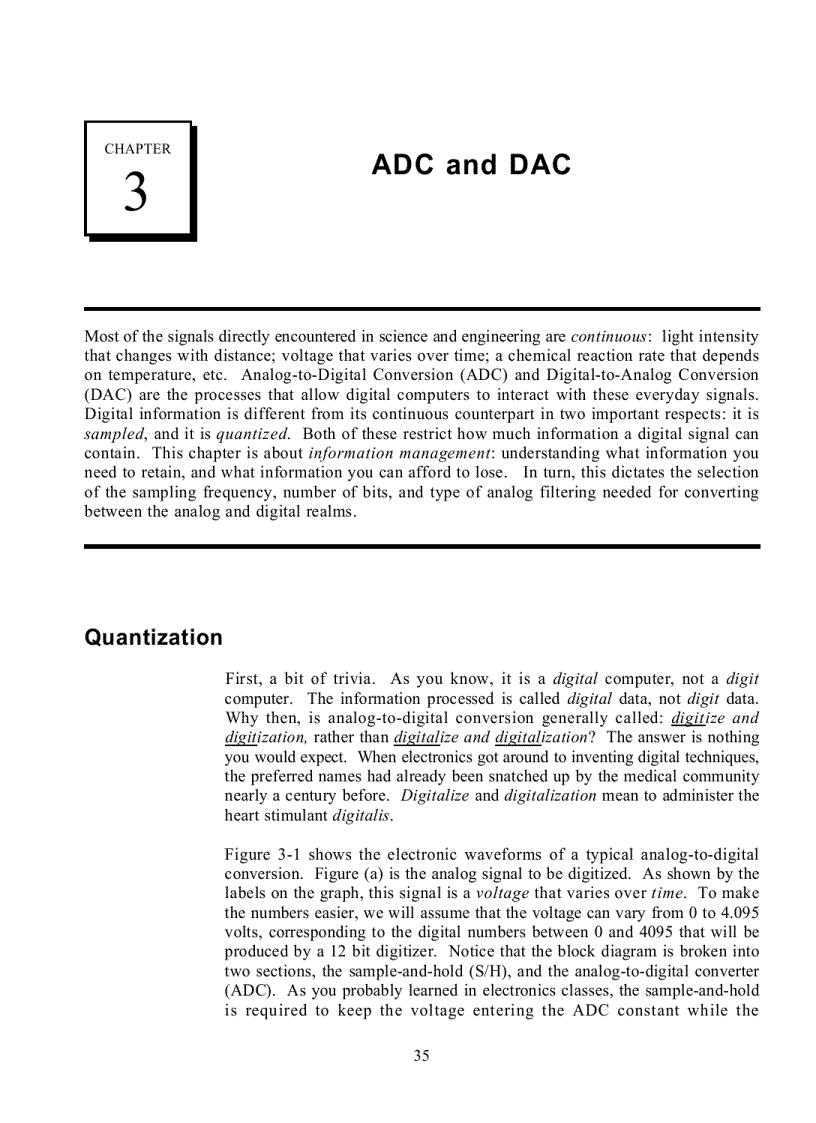 ADC and DAC