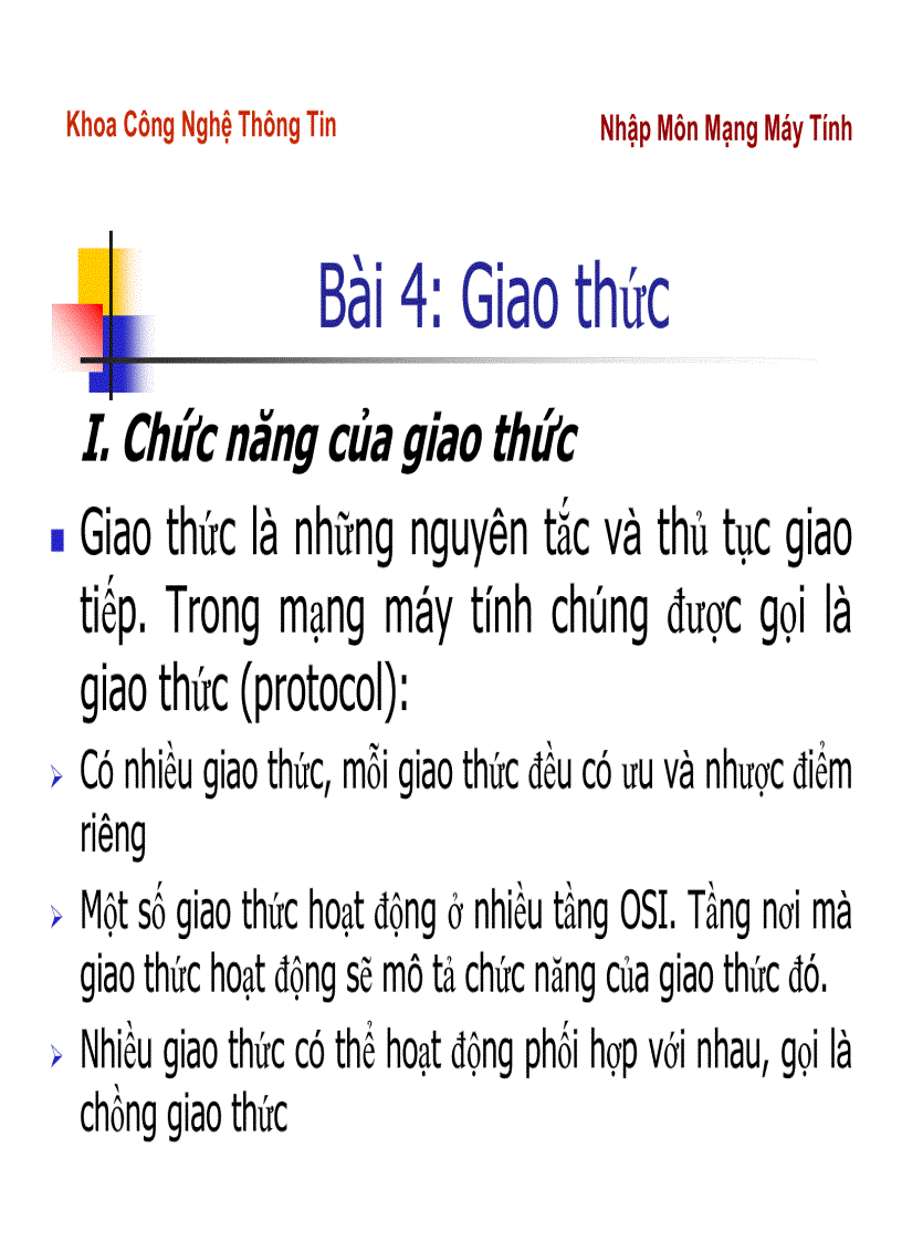 Giao thức truyền thông