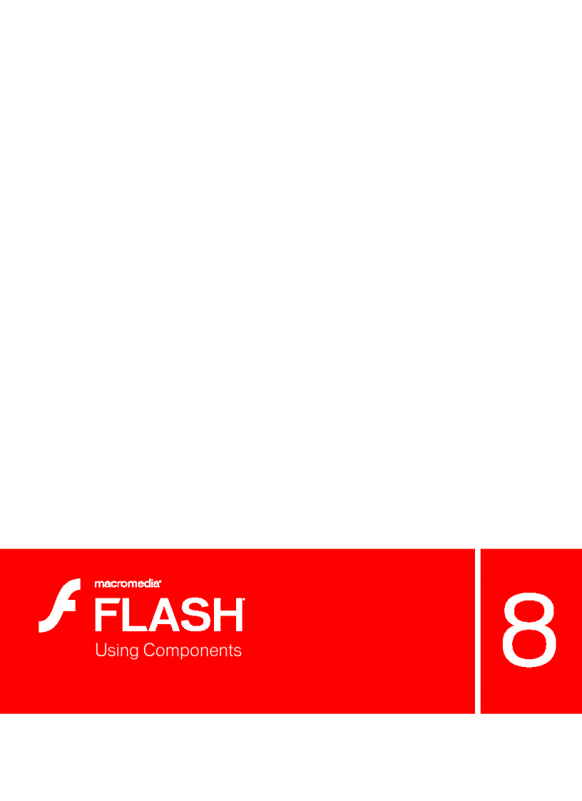 Sử dụng flash 8