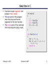 Functions in MIPS