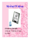 Tổng quan về CPU