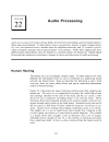 Audio Processing