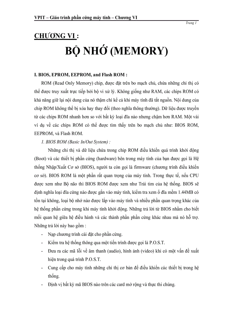 Bộ nhớ memory