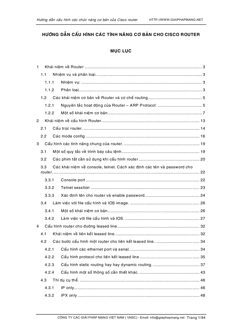 CCNA Căn bản