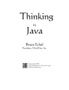 Thinking in Java