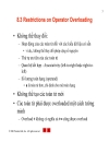 Operator Overloading C