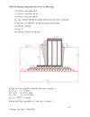 Xác định kích thước thung chìm