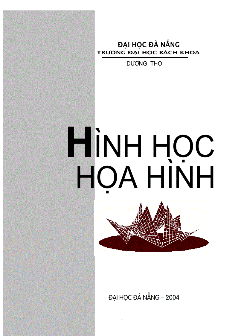 Hình họa học hình Mở đầu