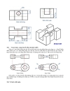 Autocad Đại Học Nông nghiệp PHƯƠNG PHÁP VẼ HÌNH CHIẾU VUÔNG GÓC VÀ HÌNH CHIẾU TRỤC ĐO