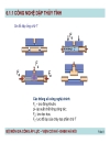 Các công nghệ tạo hình đặc biệt