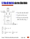 Thiết kế cấu trúc iều khiển quá trình a biến Điều khiển quá trình