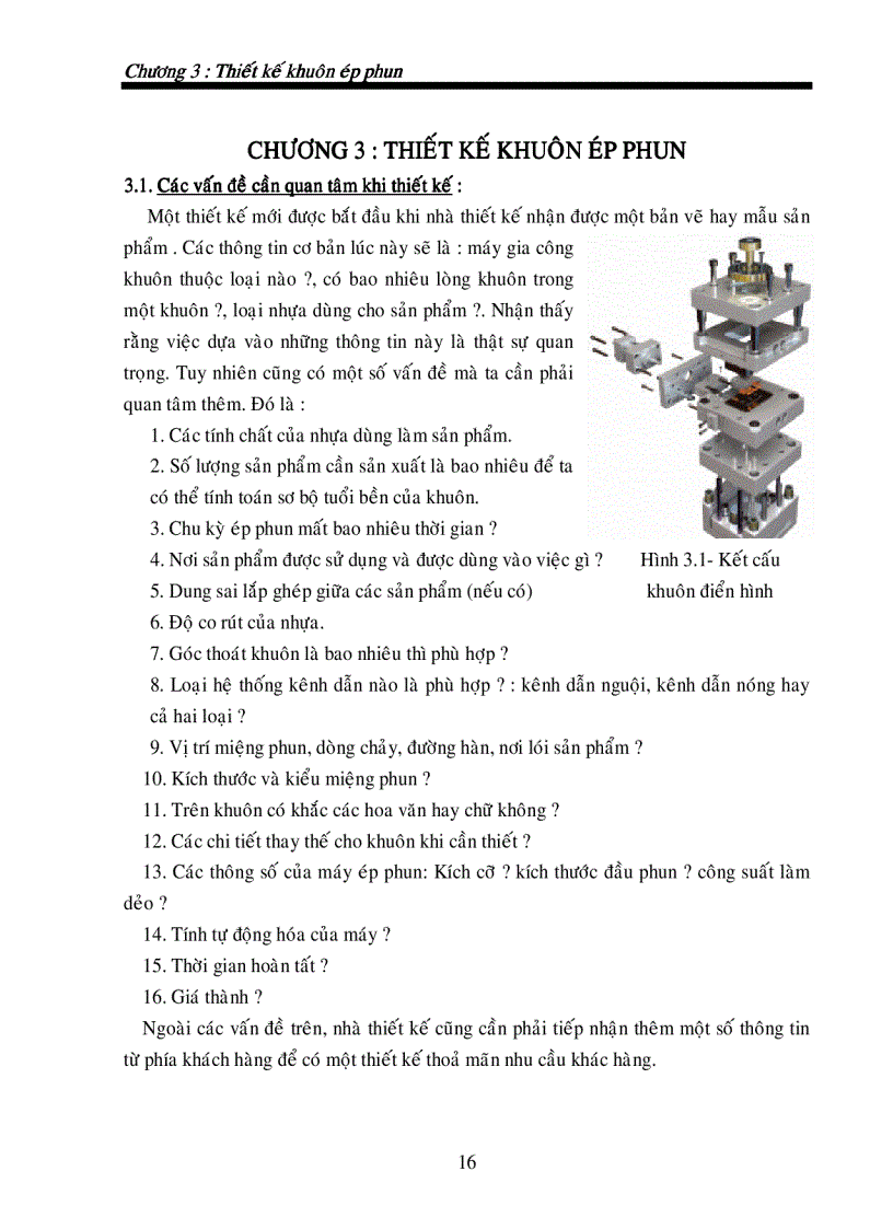 Thiết kế khuôn Thiết kế khung ép phun