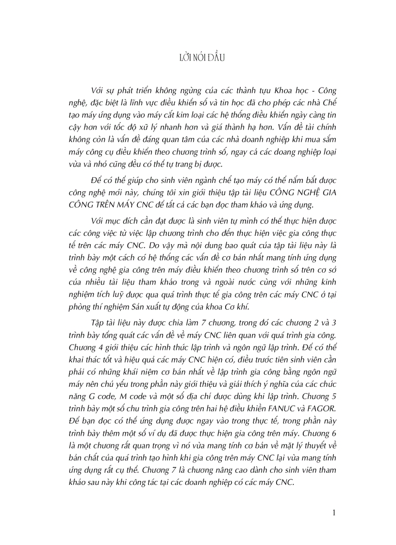 Giáo trình CNC Khái quát lịch sử phát triển số và lịch sử phát triển của máy CNC