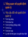 Thông tin và quyết định