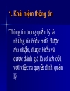 Thông tin và quyết định